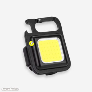 Linterna LED Recargable por USB con Iman y Destapador