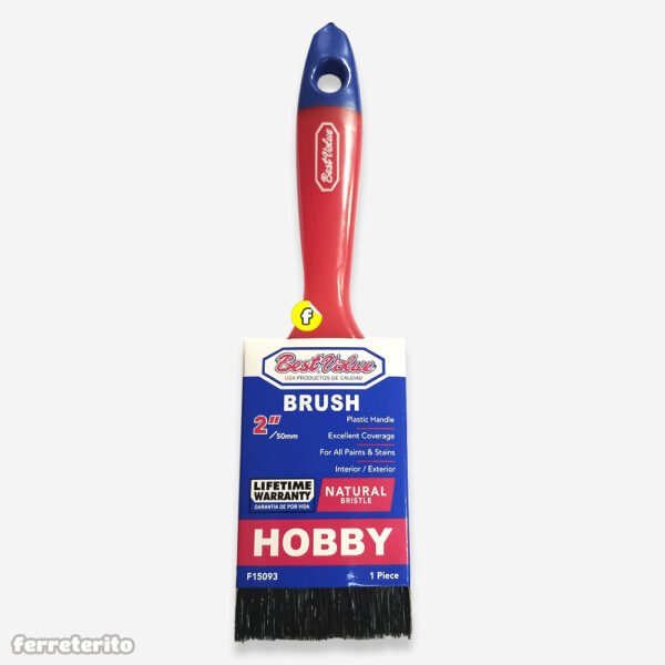 Brocha 2″ Mango Plastico BESTVALUE