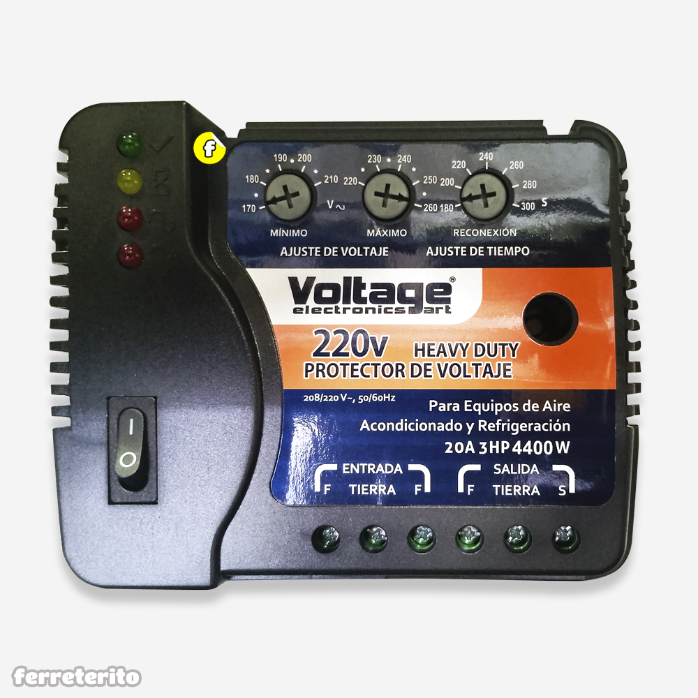 Protector de Voltaje 220V Cable Directo VOLTAGE