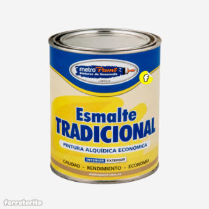 Pintura Esmalte 1/4GL Caoba METROPAINT