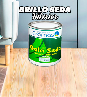 Pintura Caucho Satinado Gala Seda Cromas