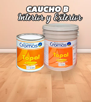 Pintura Caucho Topal Cromas