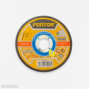 Disco de Corte Metal Ultrafino 4 1/2" Plano FONTOR (DIS-200)