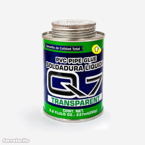 Pega PVC Super Fuerte 237ml Q7 (Q7-UPVC250)
