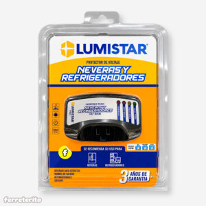 Protector de Voltaje para Neveras y Refrigeradores 110V 15A Enchufable LUMISTAR (PTV001)
